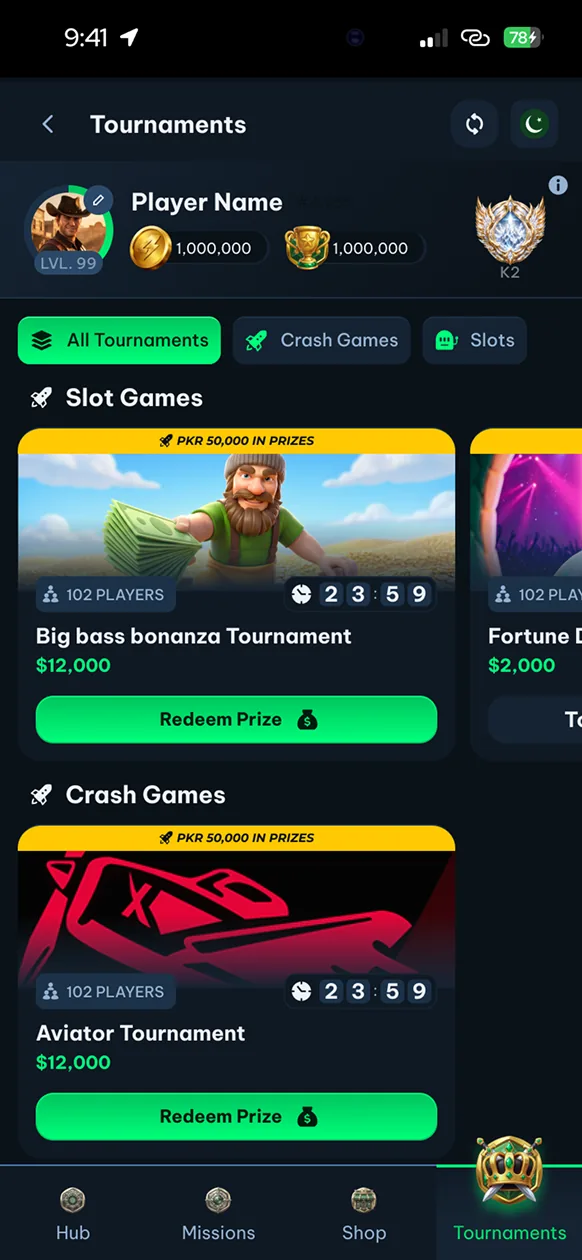 Tournaments: Tournament